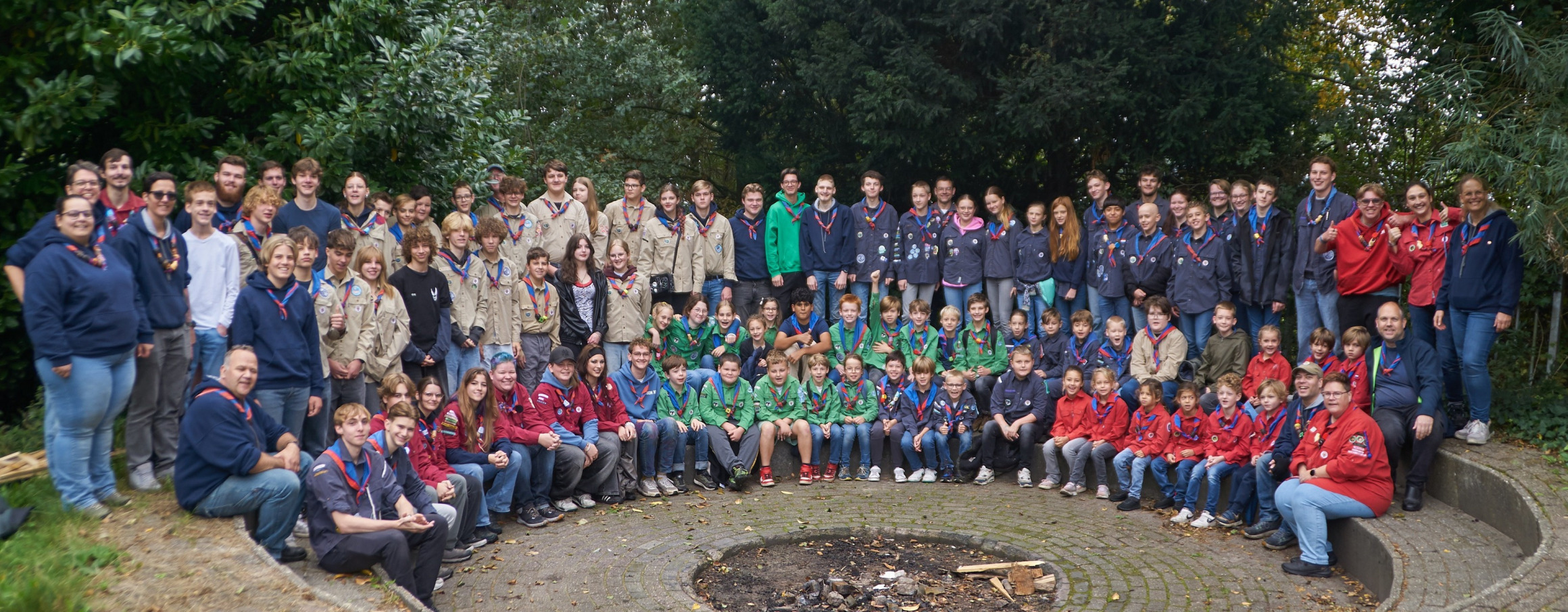 Groepsfoto Scouting SInt joris Breda 2025